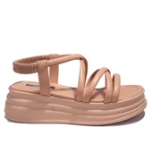 Dagoster DZA07-1241312C Nut Günlük Ortopedik Kadın sandalet - 2