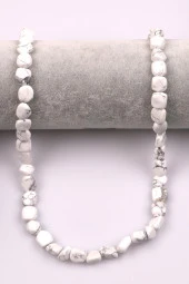 Havlit Doğal Taş Dizi 8 x 9 mm Mercimek Kesim - 2