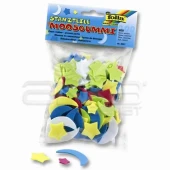 Folia Şekilli Eva Ay Yıldızlı 200 Adet No:2357 - 1