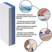 Valkyrie 240# 800# Çift Taraflı Profesyonel Bileme Taşı Sulu Biley 1. Kalite Uzun Ömürlü Bıçak Balta Satır Makas Bileme Taşı - 2