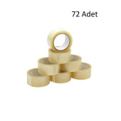 72 adet 45x90 Şeffaf Koli Bantlar - 1