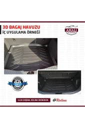 Rizline  Volkswagen T-roc Alt Uyumlu 3d Bagaj Havuzu - 3