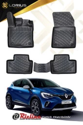 Rizline  Renault Captur 2019 Sonrası 3d Havuzlu Paspas thumbnail 1