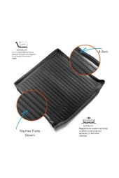 Rizline  Renault Grand Scenic 3 5 Koltuk 2009 Sonrası 3d Bagaj Havuzu thumbnail 2