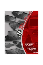 Rizline  Fiat Bravo 2008 ve Sonrası Uyumlu 3D Paspas ve Bagaj Havuzu Seti thumbnail 4