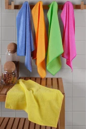 Terry | Microfiber 5'li Süper Emici Kurulama Bezi, Temizlik Bezi thumbnail 1