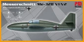 Messerschemitt Me-328 V1 V2 Pm Model Savaş Uçağı Demonte Plastik Maketi - 1