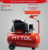 MYTOL 50 LT YAĞLI HAVA KOMPRESÖRÜ 2 HP - 1