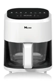 Mi Line Cam Hazne 4lt Airfryer Sıcak Hava Fritözü - Beyaz - 1