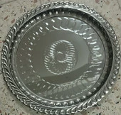 Çelik Sini Tepsi Yer Sofrası 47CM - 2