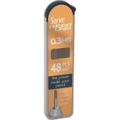 Serve Deep 0.3 Mm HB Siyah Kalem Ucu 48 li Renkli Gövde - Sarı - 1