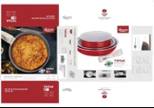 Bondy Amercook 4 Parça Tava Seti - Kırmızı - 2