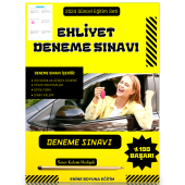 2025 Ehliyet Başarı Seti (Büyük BOY) - 4