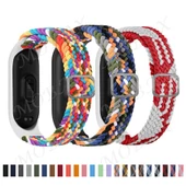 Xiaomi Mi Band 6 Mi Band 5 Kordon Tokalı Örgü Kordon - 1