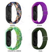 Xiaomi Mi Band 6 Mi Band 5 Kordon Tokalı Örgü Kordon - 3