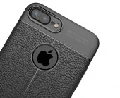 Apple iPhone 8 Plus Kılıf Deri Tarzı Niss Silikon Case - 2