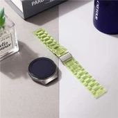 Xiaomi Mi Watch Color 1 / 2 Kordon 22mm Şeffaf Baklalı Kordon - 2
