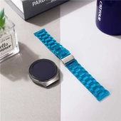 Amazfit GTS Bip Lite S Kordon 20mm Şeffaf Baklalı Kordon - 2