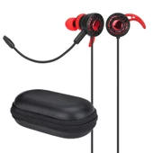 Mikrofonlu Kulakiçi Oyuncu Kulaklığı GE-109 ​​3.5mm Kulaklık - 1