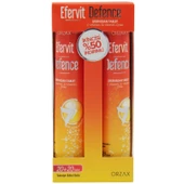 Orzax Efervit Defence C Vitamini D3 Vitamini Ve Çinko 2 X 20 Efervesan Tablet - 1