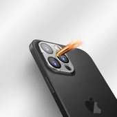 Apple iPhone 13 Pro Kamera Lens Koruyucu Çerçeveli Koruyucu CL-05 - 5