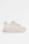 Kadın Kalın Tabanlı Rahat Günlük Sneaker Ayakkabı - 2