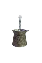 Işlemeli Otantik Cezve 4kişilik thumbnail 3