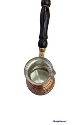 El Nakışı Bakır Indiksion Cezve thumbnail 3