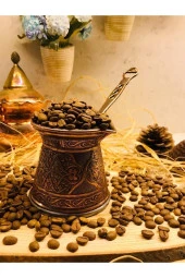 Desenli Döküm Cezve 3 Kişilik Indüksiyon Ocaklara Uyumlu - 2