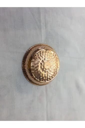 Mini Kahvaltılık Çerezlik Bakır Servis Tabağı thumbnail 2