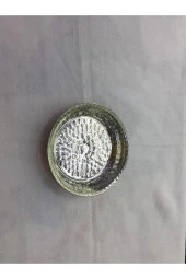 Mini Kahvaltılık Çerezlik Bakır Servis Tabağı thumbnail 3