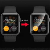 Apple Watch 42mm 1/2/3 (11/10nesil değildir) Full Ekran Nano Saat Koruyucu Narr TPU thumbnail 5