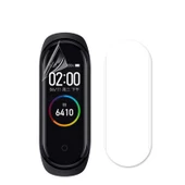 Xiaomi Mi Band 3 4 Full Ekran Nano Saat Koruyucu Narr TPU - 4