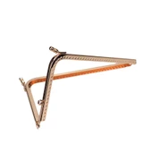 L Model Delikli Metal Çanta Bursu 18.5 CM - 5