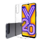 Vivo Y20S Kılıf Şeffaf Silikon Hibrit Case - 1