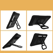 Apple iPad 9. Nesil 10.2 Kılıf Airtag Bölmeli Defender Case A2602 A2603 A2604 A2605 - 5