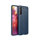 Samsung Galaxy S22 Plus Kılıf Deri Tarzı Niss Silikon Case Kapak - 1