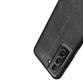 Samsung Galaxy S22 Plus Kılıf Deri Tarzı Niss Silikon Case Kapak - 5
