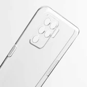 Oppo Reno 5 Lite Kılıf Kamera Korumalı Şeffaf Kapak - 7