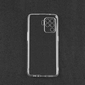 Oppo Reno 5 Lite Kılıf Kamera Korumalı Şeffaf Kapak - 5