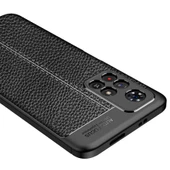 Xiaomi Poco M4 Pro 5G Kılıf Deri Tarzı Niss Silikon Case Kapak - 5