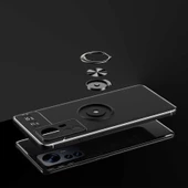 Xiaomi Mi 12 Pro Kılıf Yüzüklü Magnetli Ravel Case Kapak - 6