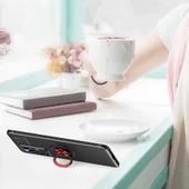 Xiaomi Mi 12 Pro Kılıf Yüzüklü Magnetli Ravel Case Kapak - 3