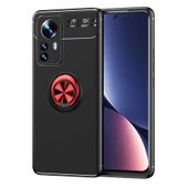 Xiaomi Mi 12 Pro Kılıf Yüzüklü Magnetli Ravel Case Kapak - 1