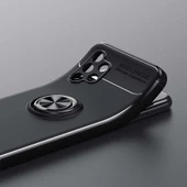 Samsung Galaxy A13 4G Kılıf Yüzüklü Magnetli Ravel Case Kapak - 6