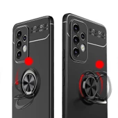 Samsung Galaxy A33 5G Kılıf Yüzüklü Magnetli Ravel Case Kapak - 3