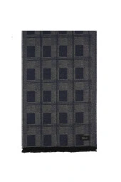 Viskon İndigo Erkek Atkı - 2