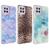 Samsung Galaxy A22 4G Kılıf Desenli Bella Kapak - 2