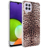 Samsung Galaxy M22 Kılıf Desenli Bella Kapak thumbnail 1