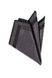 Esgue Gri Desenli Mendil - 1